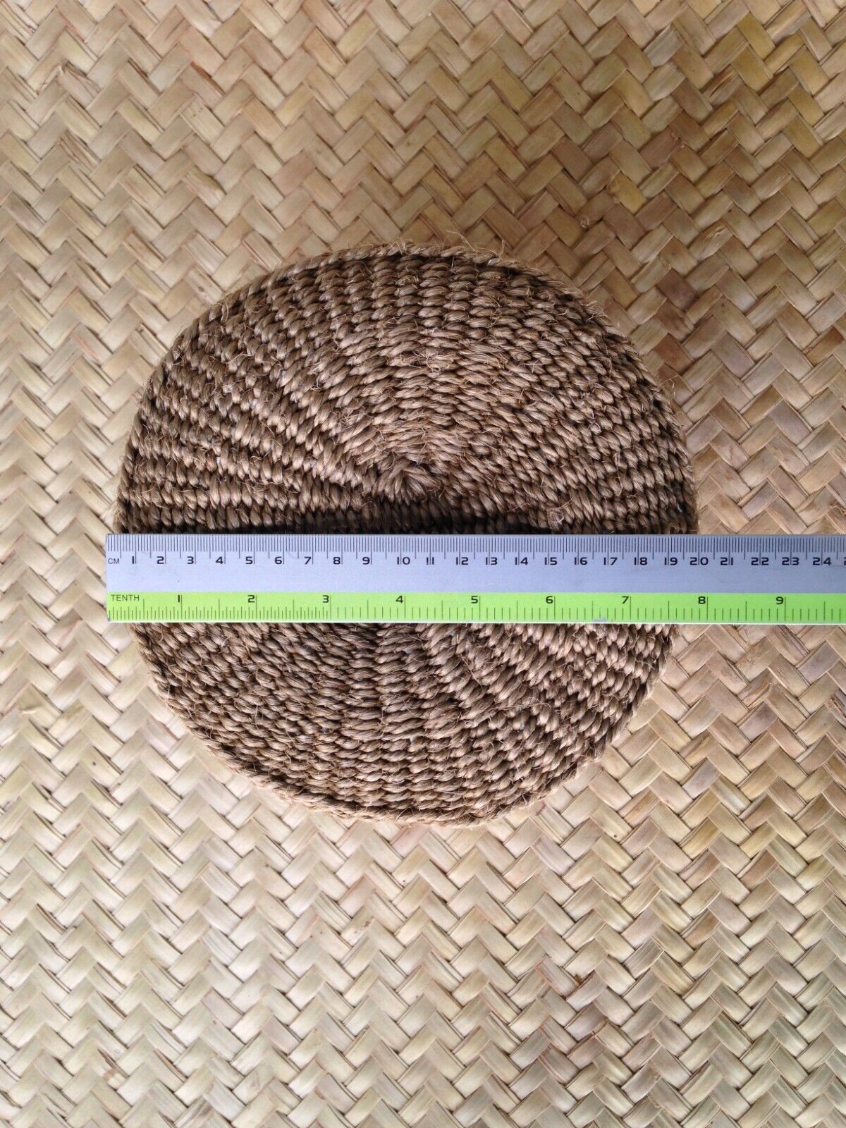 Sisal Storage Planter 8 in /20.3 cm Beige Cream