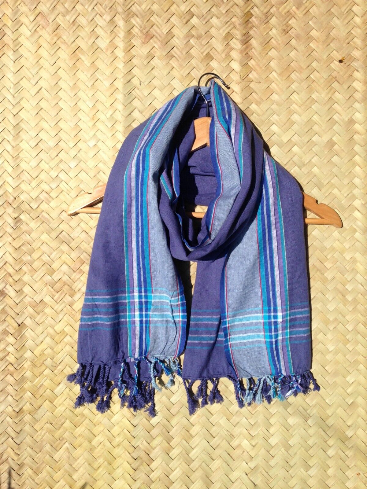 Kikoi Scarf Purple