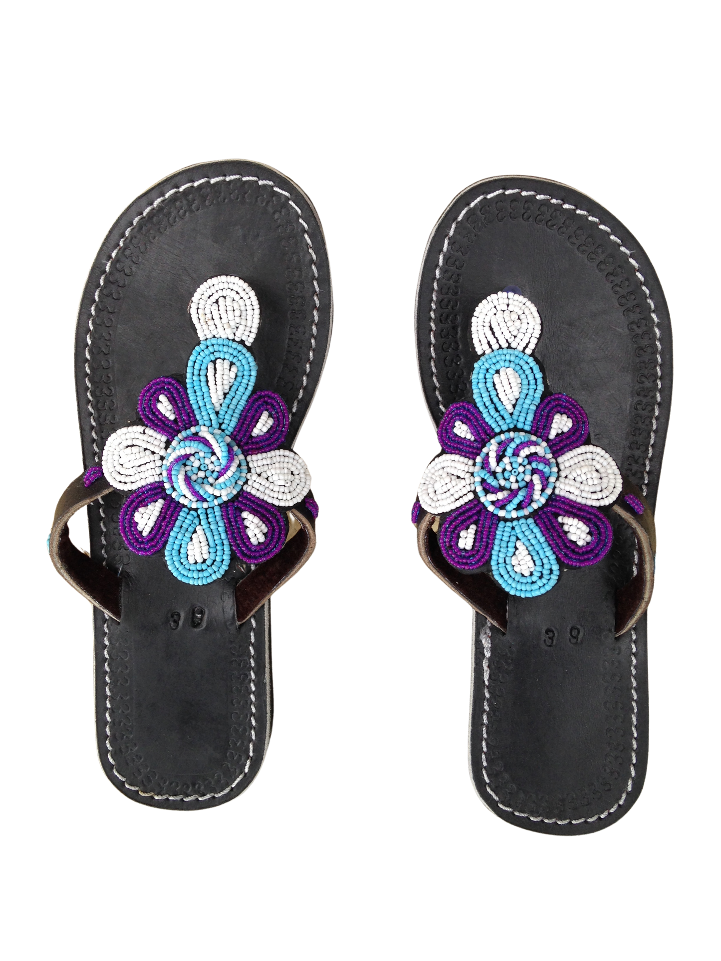 Sandals Floral Multi Color