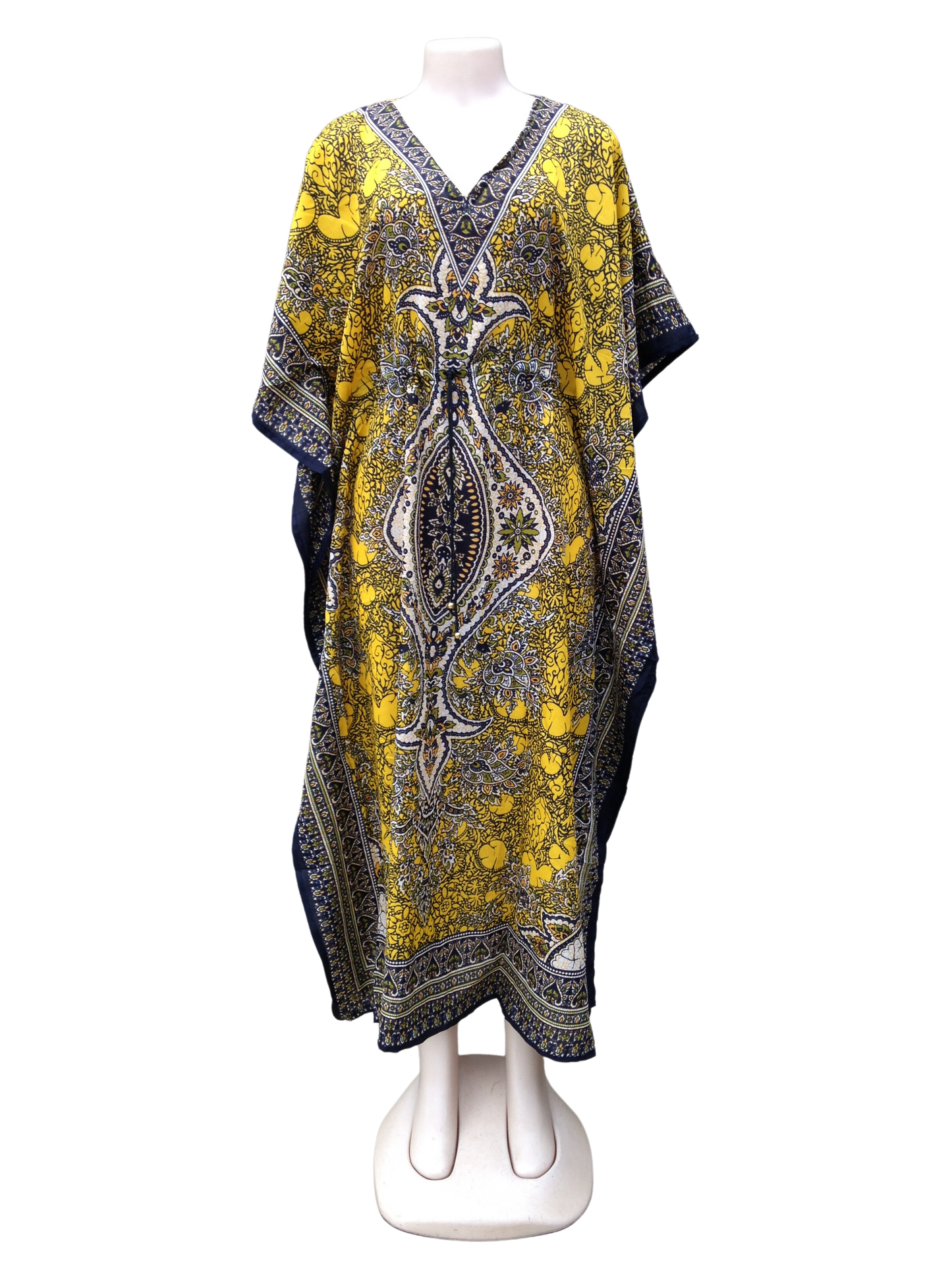 Kaftan Dress Yellow