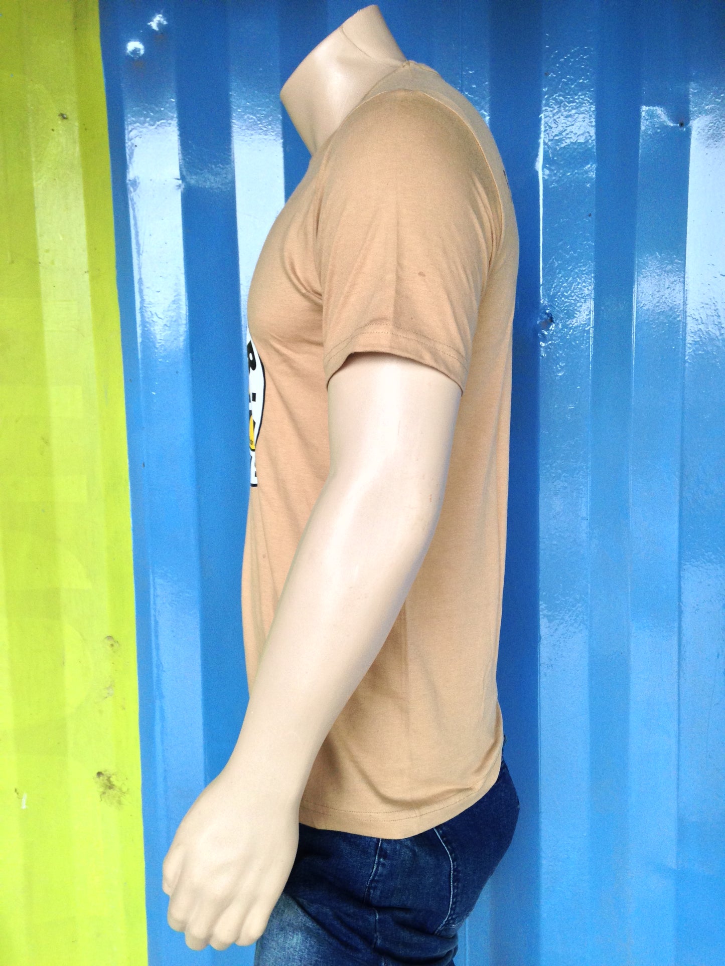 T-shirt Tusker Beer Khaki