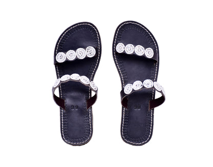 Sandals Flower White