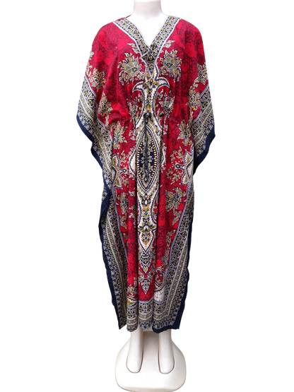 Kaftan Dress Red