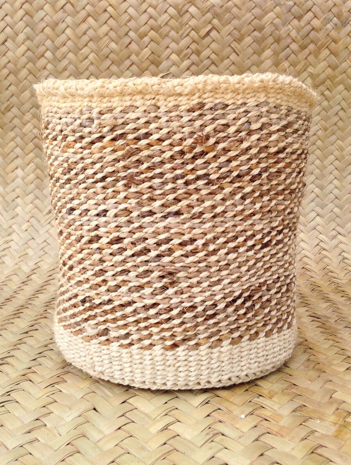 Sisal Storage Planter 10 in/25.4 cm Beige