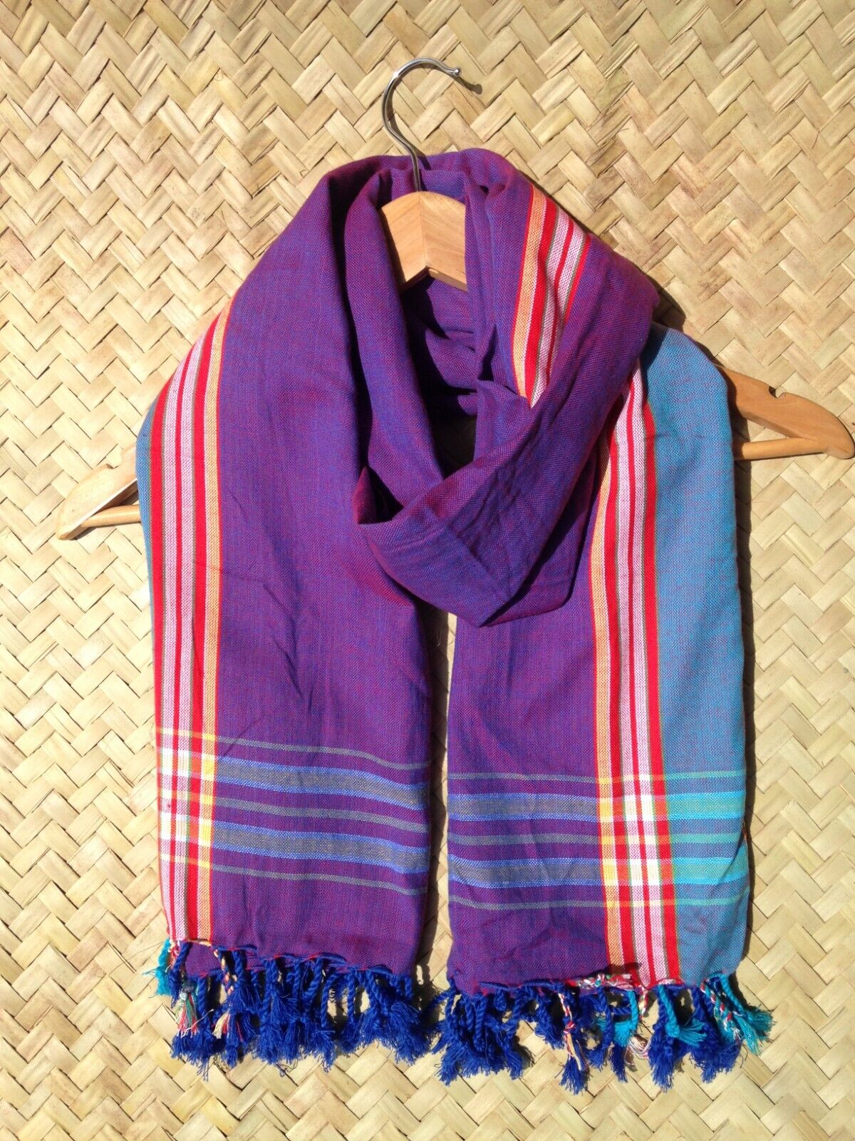 Kikoi Scarf Purple