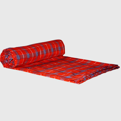 Maasai Blanket Red