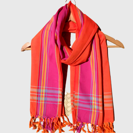 Kikoi Scarf Orange
