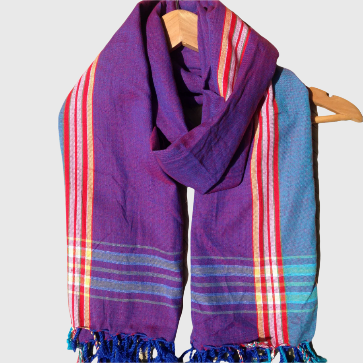 Kikoi Scarf Purple