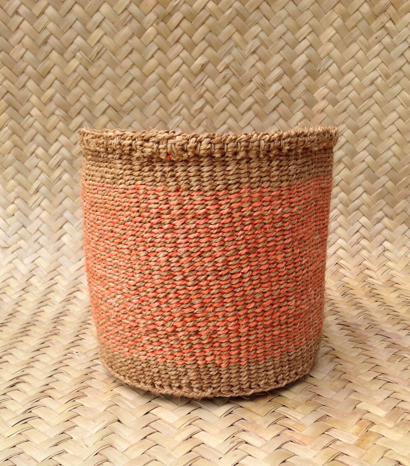 Sisal Storage Planter 8 in /20.3 cm