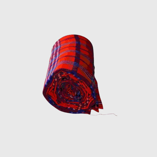 Maasai Blanket Red