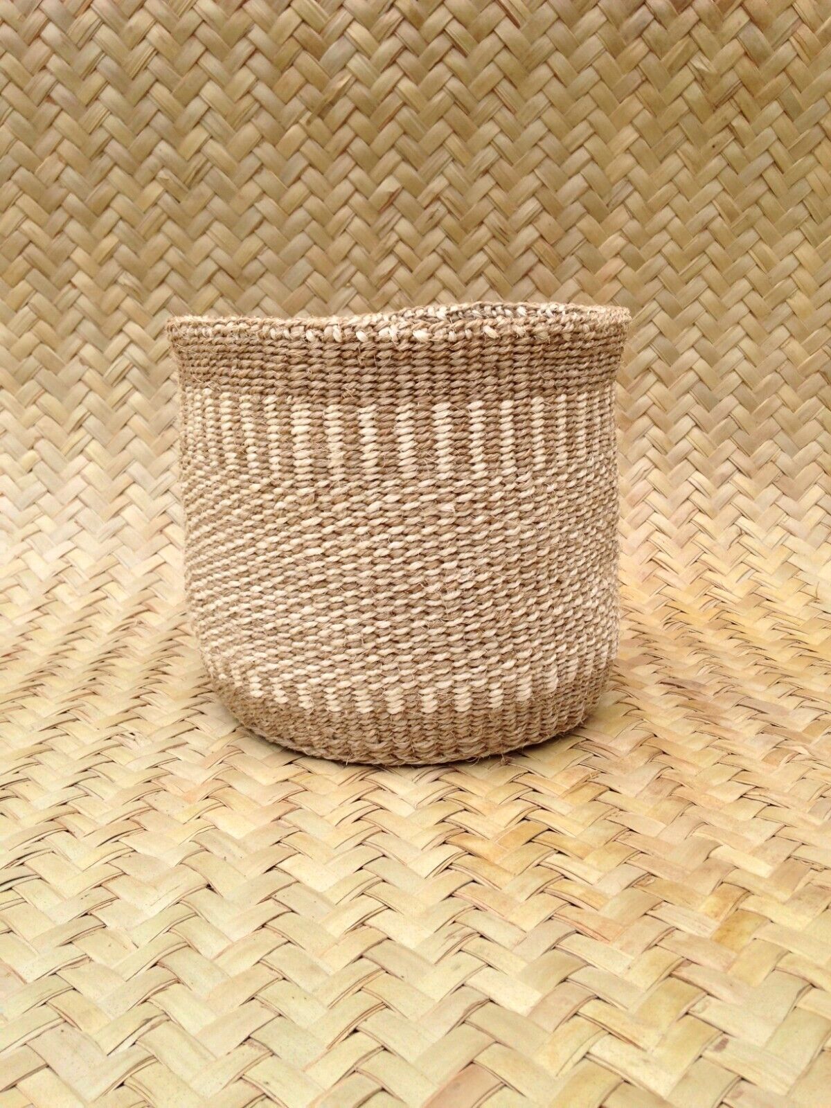Sisal Storage Planter 8 in /20.3 cm