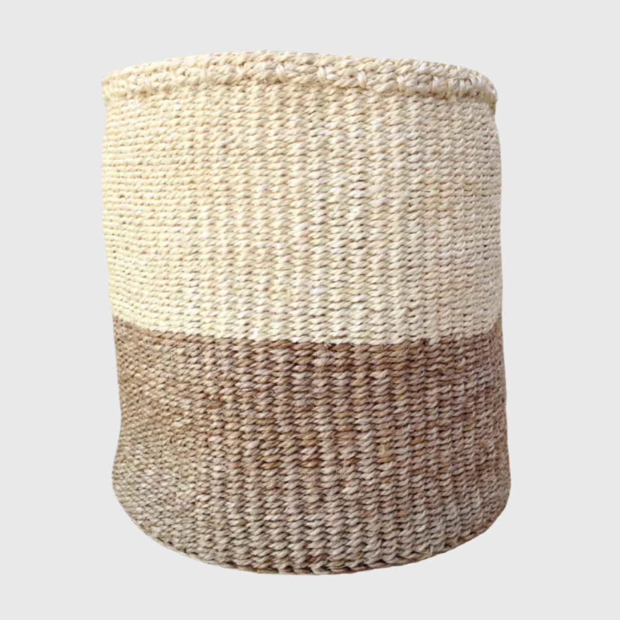 Sisal Storage Planter 10.5 in/27 cm Beige
