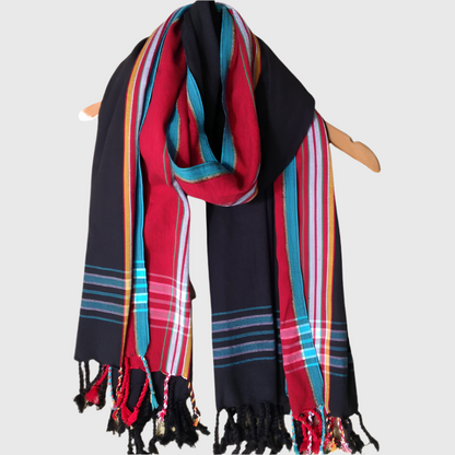Kikoi Scarf Black