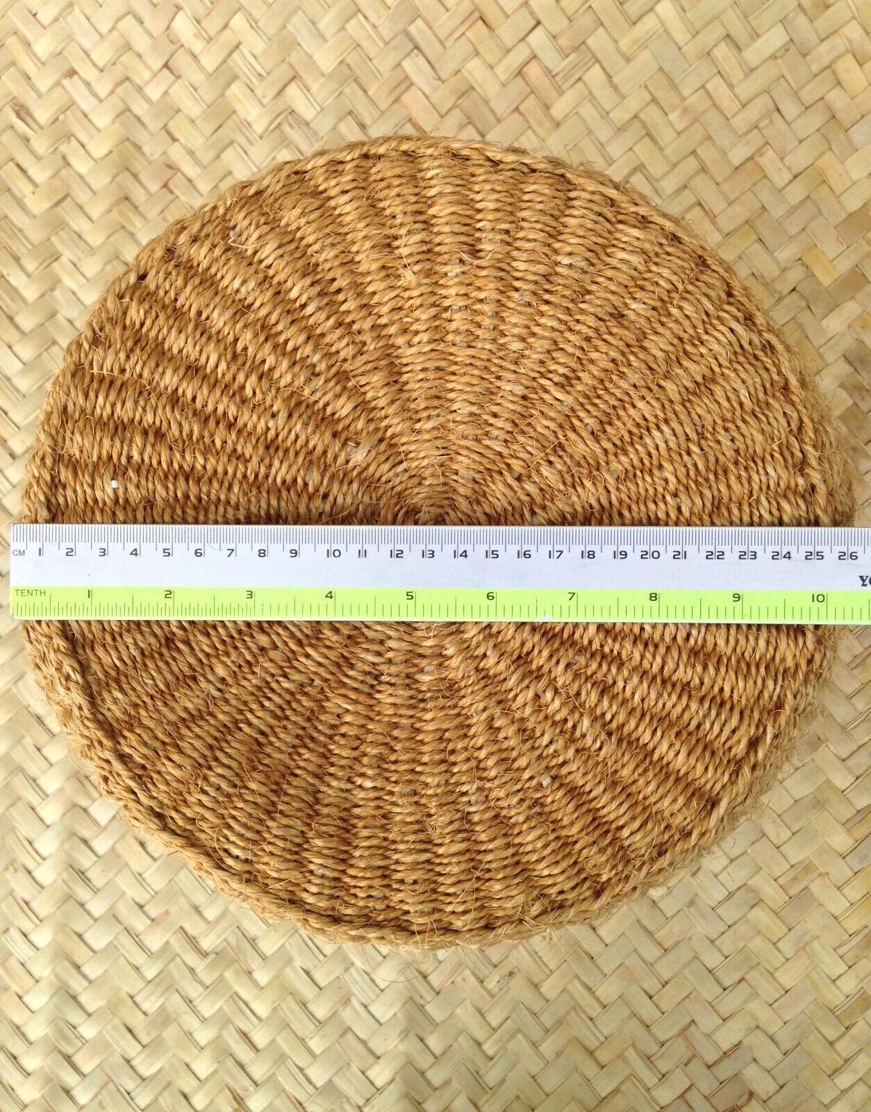 Sisal Storage Planter 10.5 in/27 cm Brown