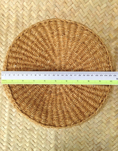 Sisal Storage Planter 10.5 in/27 cm Brown