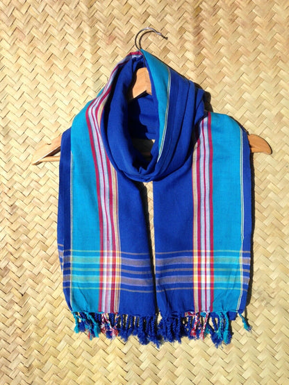 Kikoi Scarf Blue