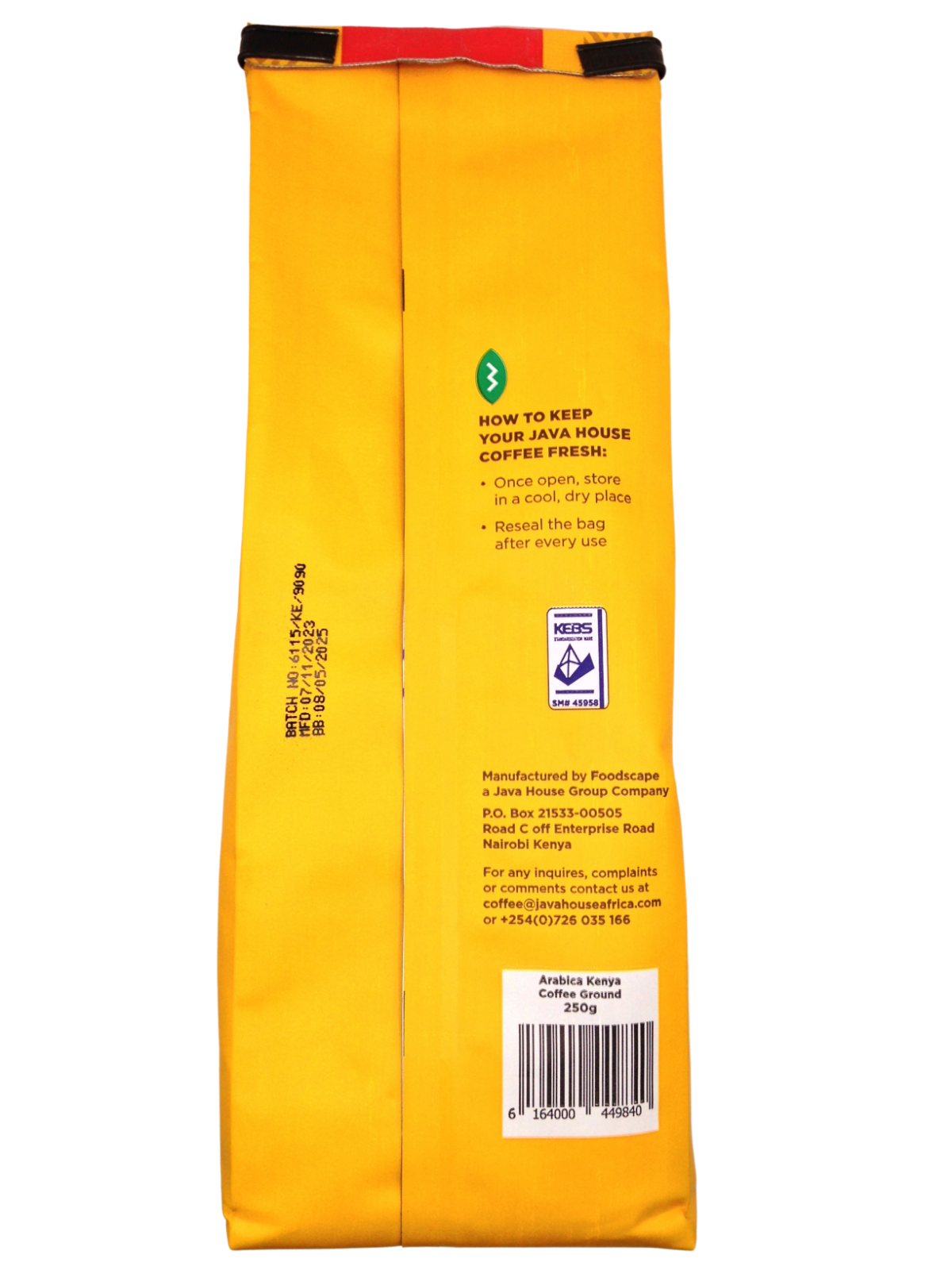 Java House Coffee 250g