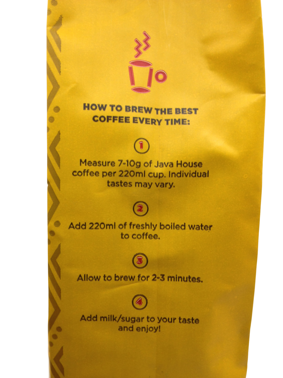 Java House Coffee 250g