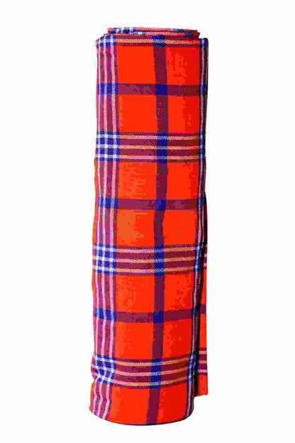Maasai Blanket Red