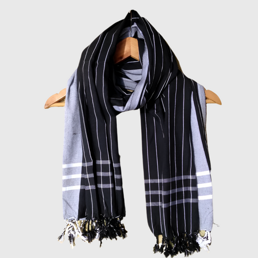 Kikoi Scarf Black