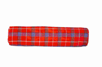 Maasai Blanket Red