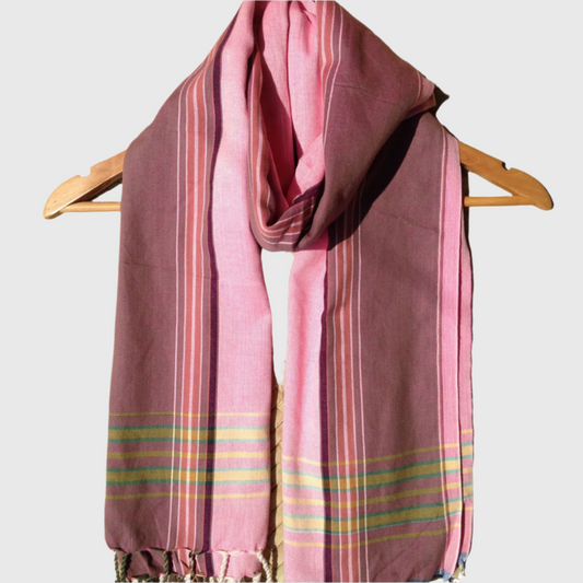 Kikoi Scarf Pink