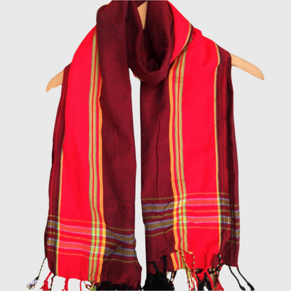 Kikoi Scarf Red