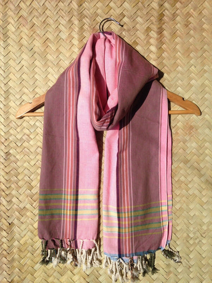 Kikoi Scarf Pink