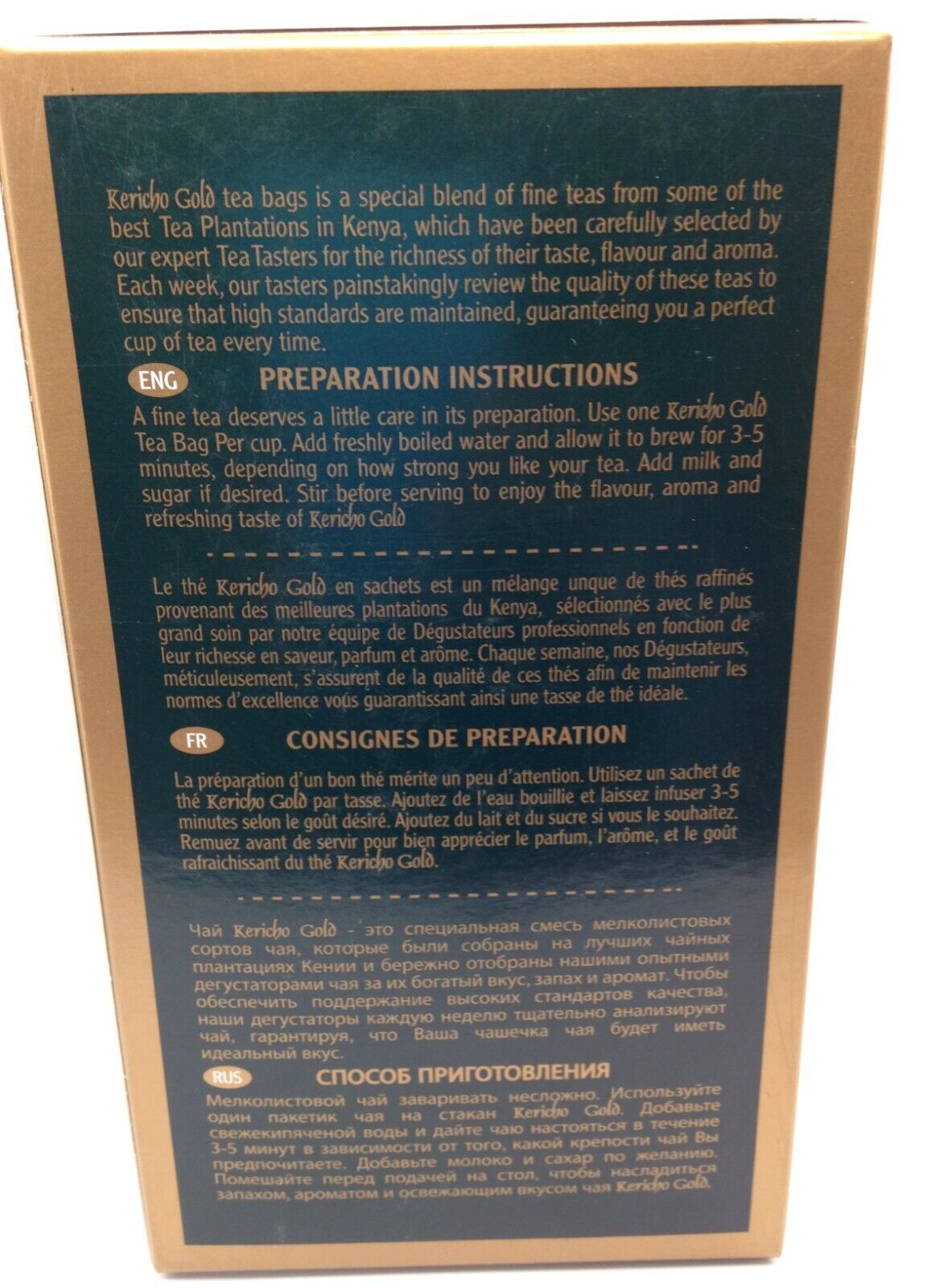 Kericho Gold Tea Bags 50