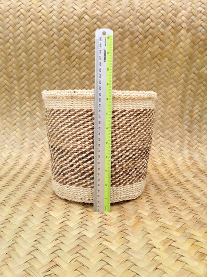 Sisal Storage Planter 8 in /20.3 cm Beige