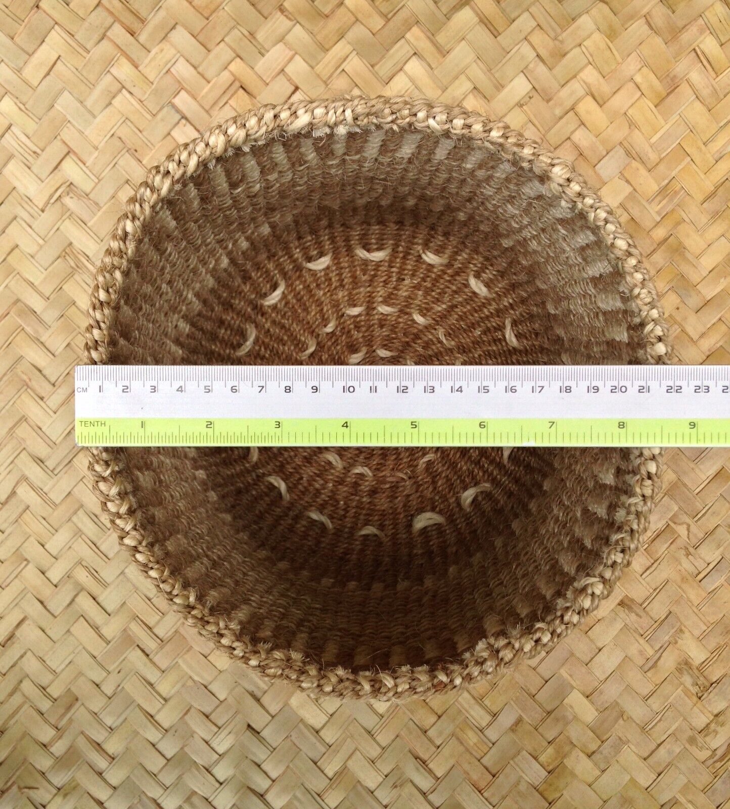 Sisal Storage Planter 8 in /20.3 cm