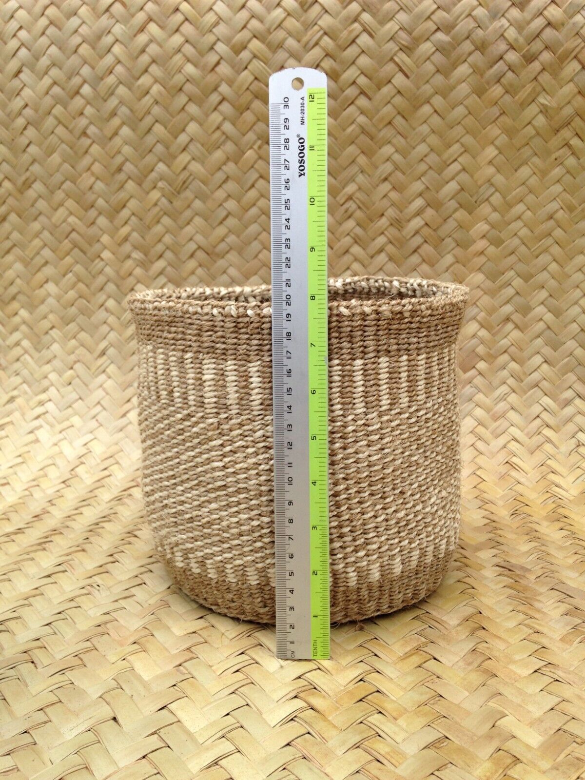 Sisal Storage Planter 8 in /20.3 cm