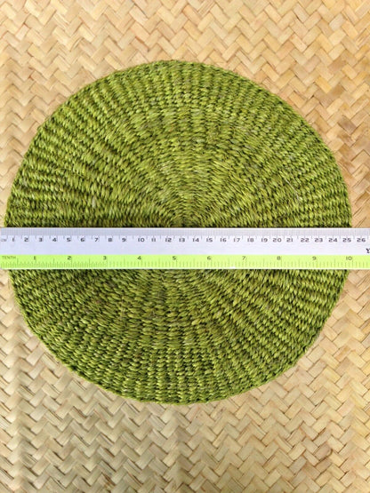 Sisal Storage Planter 10 in/25.4 cm Green