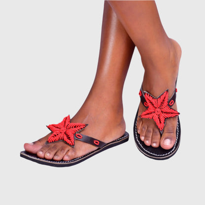 Sandals Starfish Red