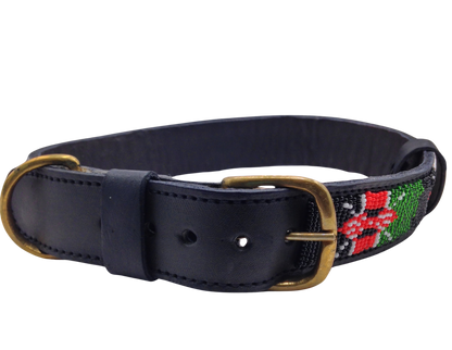 Handcrafted Maasai Dog Collar - Kenya Flag