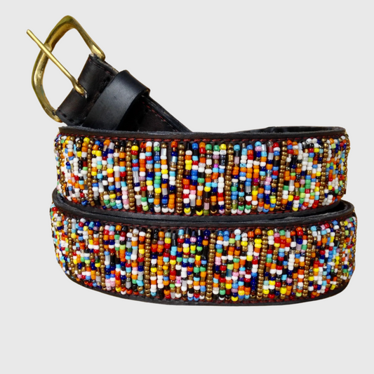 Handcrafted Maasai Belt - Colorful