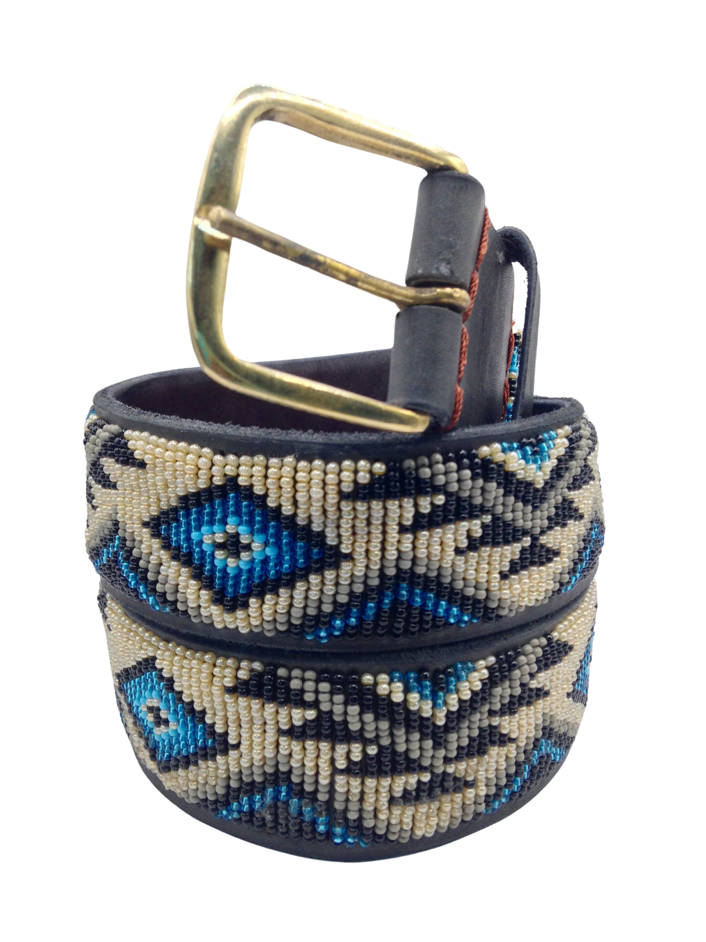 Handcrafted Maasai Belt - Colorful Geometric