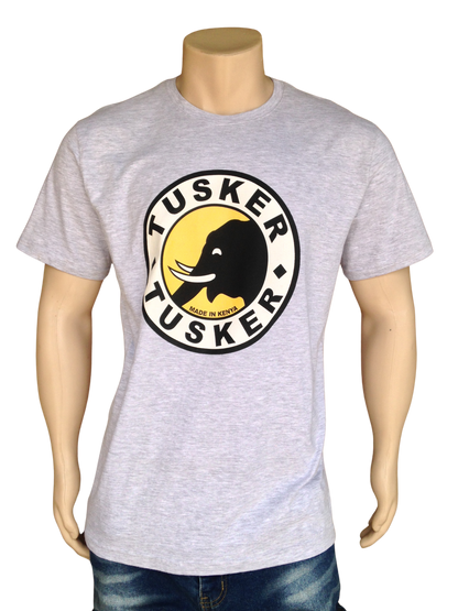 T-shirt Tusker Beer Gray