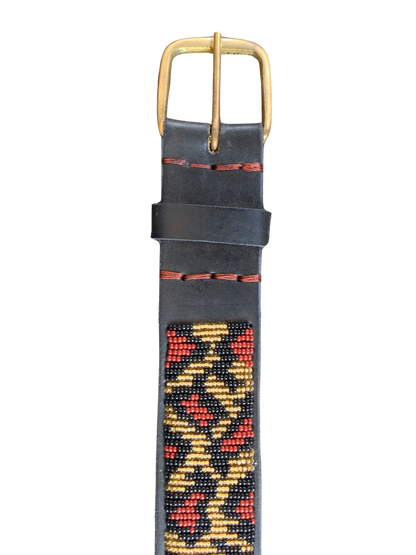 Handcrafted Maasai Belt - Animal Print