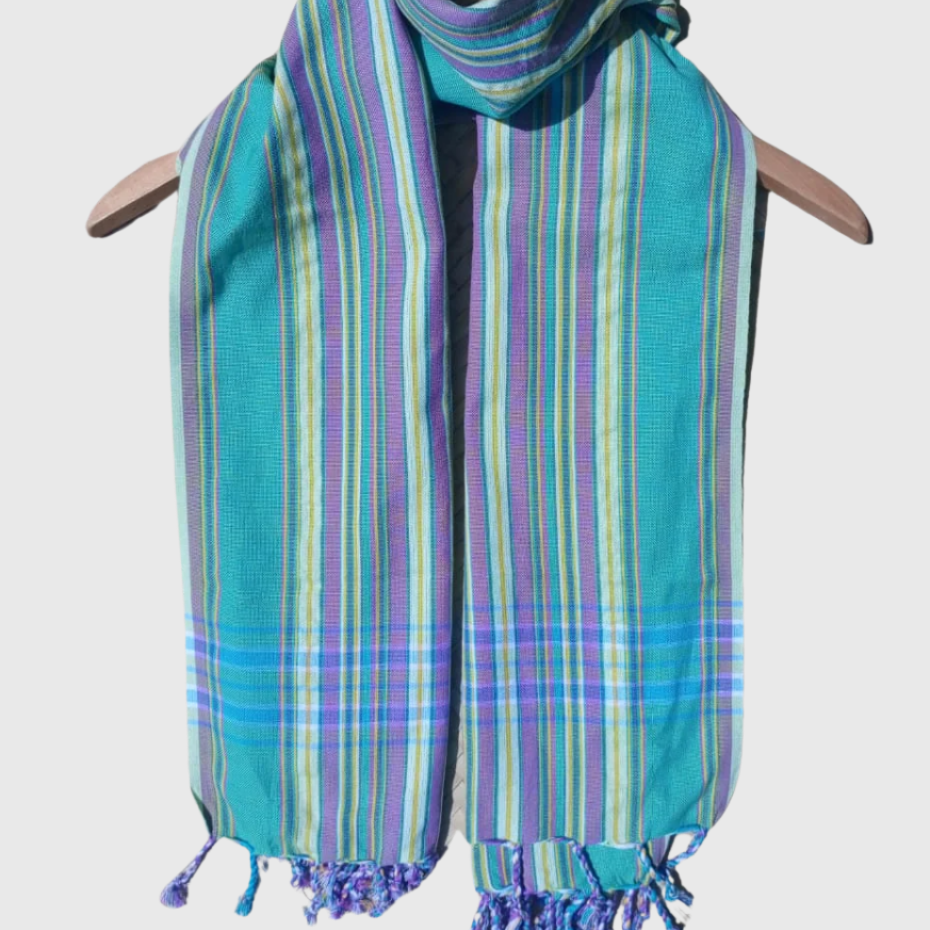 Kikoi Scarf Green