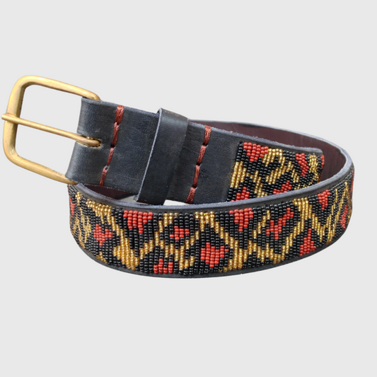 Handcrafted Maasai Belt - Animal Print