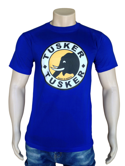 T-shirt Tusker Beer Blue