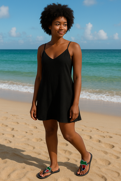 Sandals Kenya Flag Africa