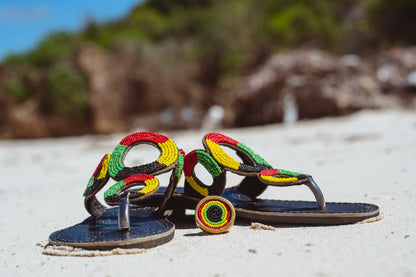 Sandals Circles Multi Color