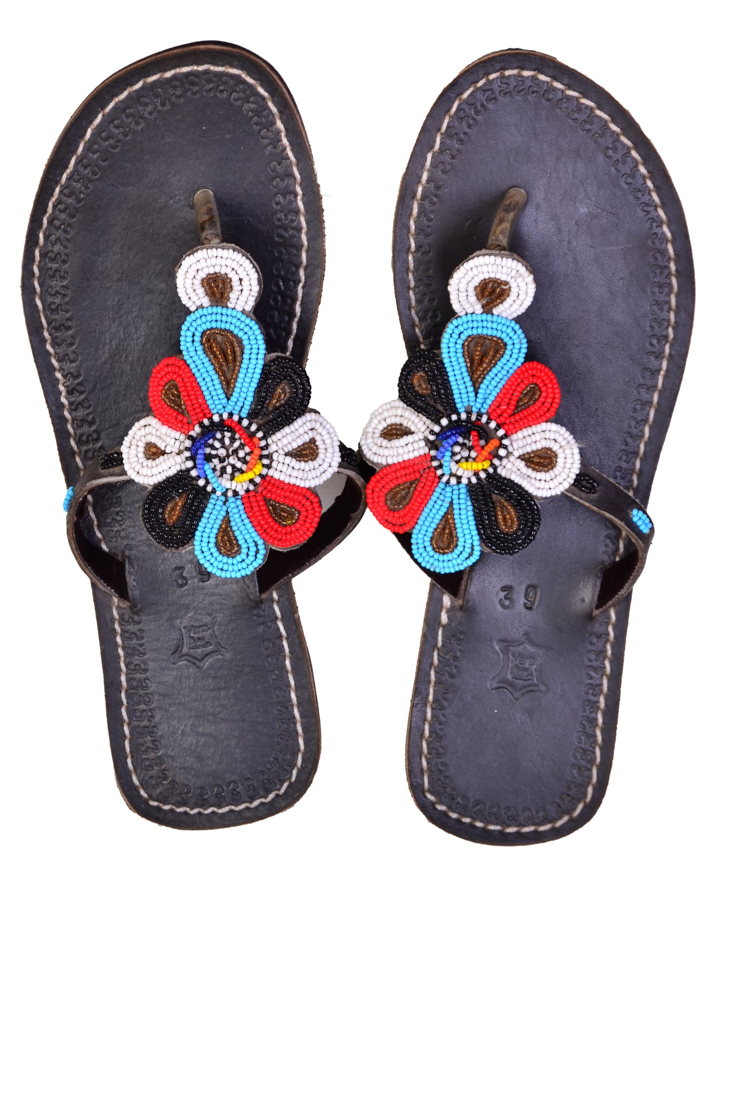 Sandals Floral Multi Color
