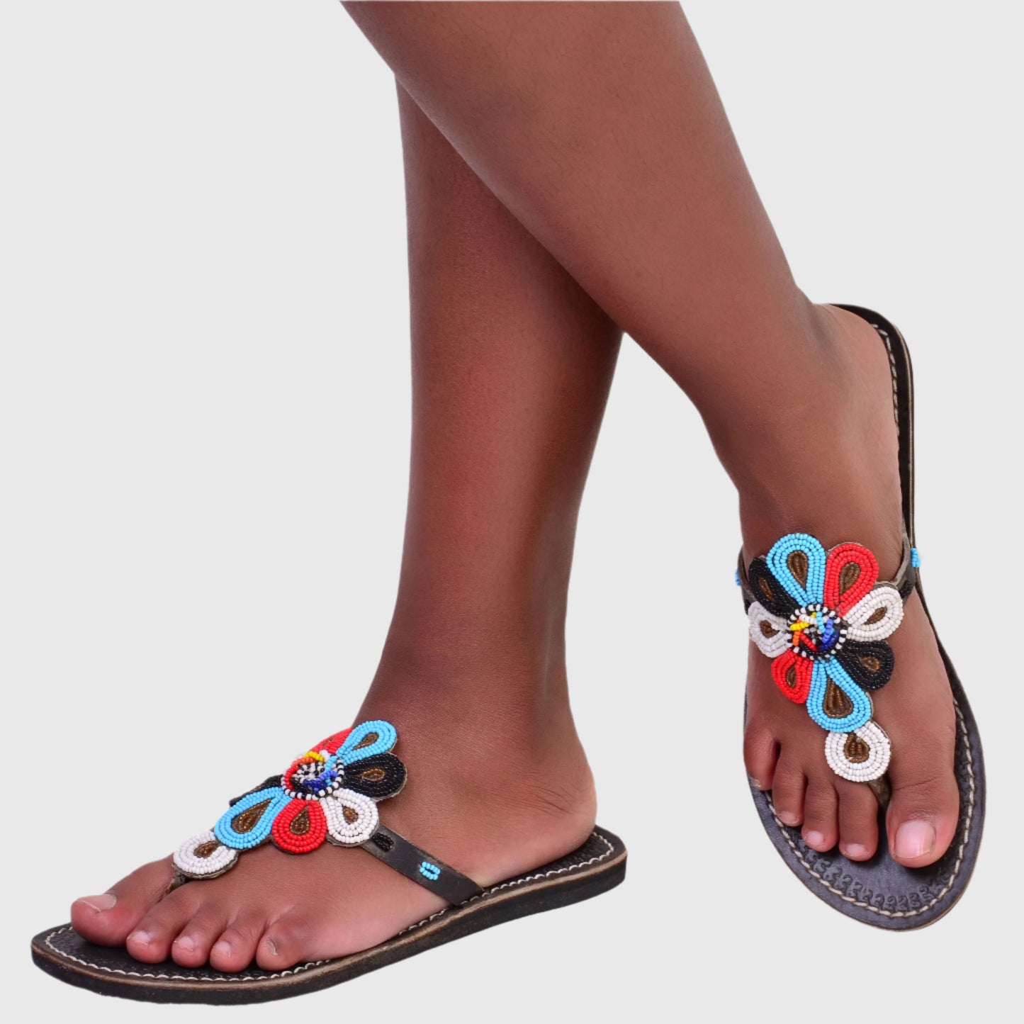 Sandals Floral Multi Color