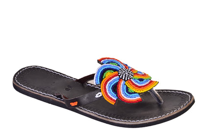 Sandals Geometric Multi Color