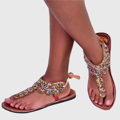 Sandals Gladiator Brown