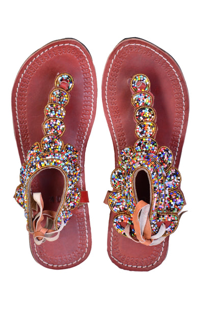 Sandals Gladiator Brown