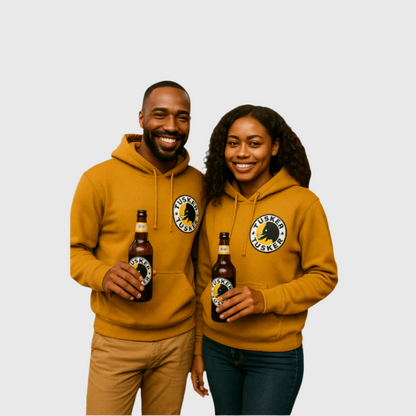 Hoodie Tusker Beer Mustard